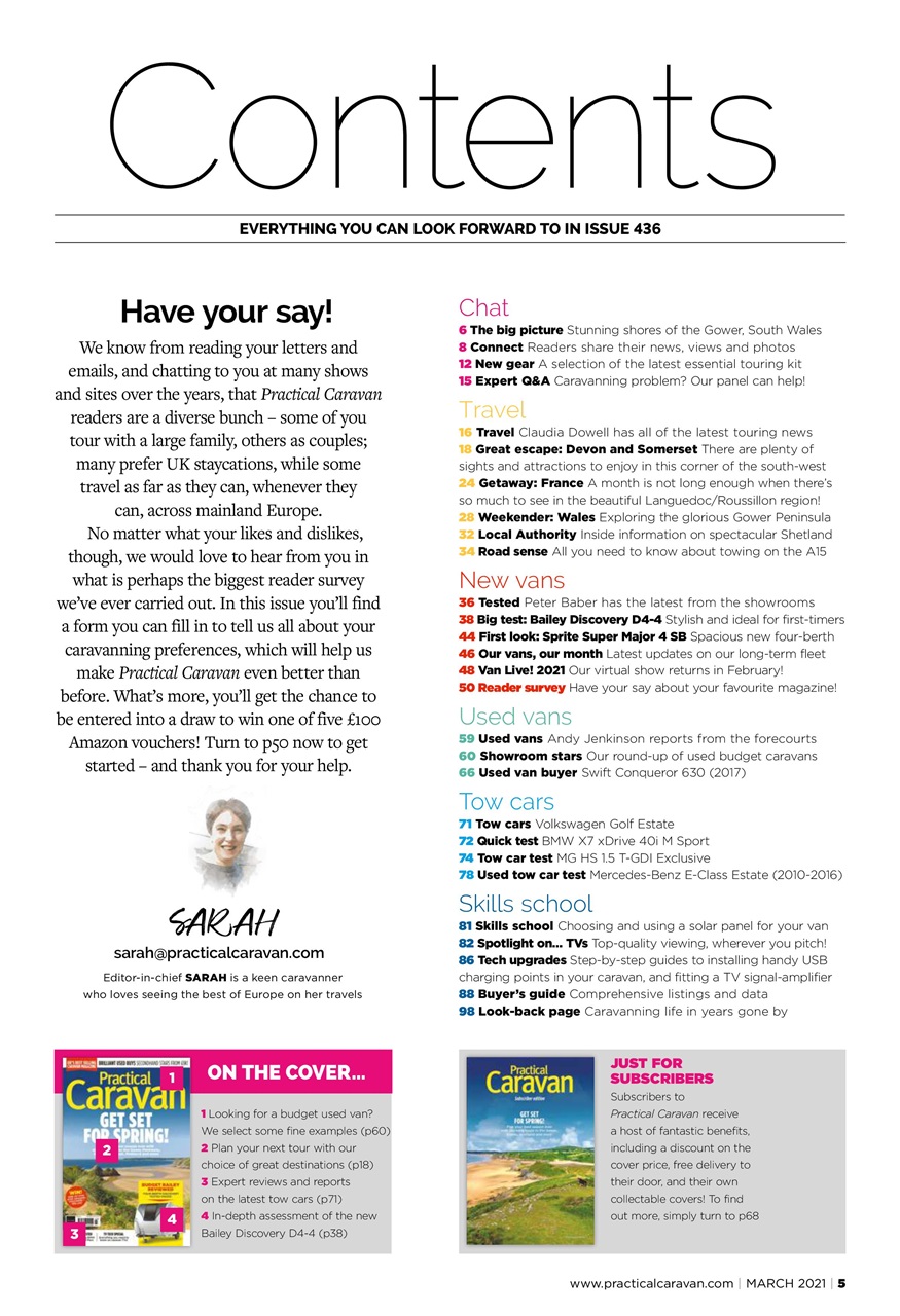 Practical Caravan Preview Pages