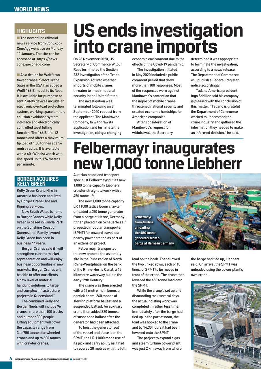 Int. Cranes and Specialized Transp Preview Pages