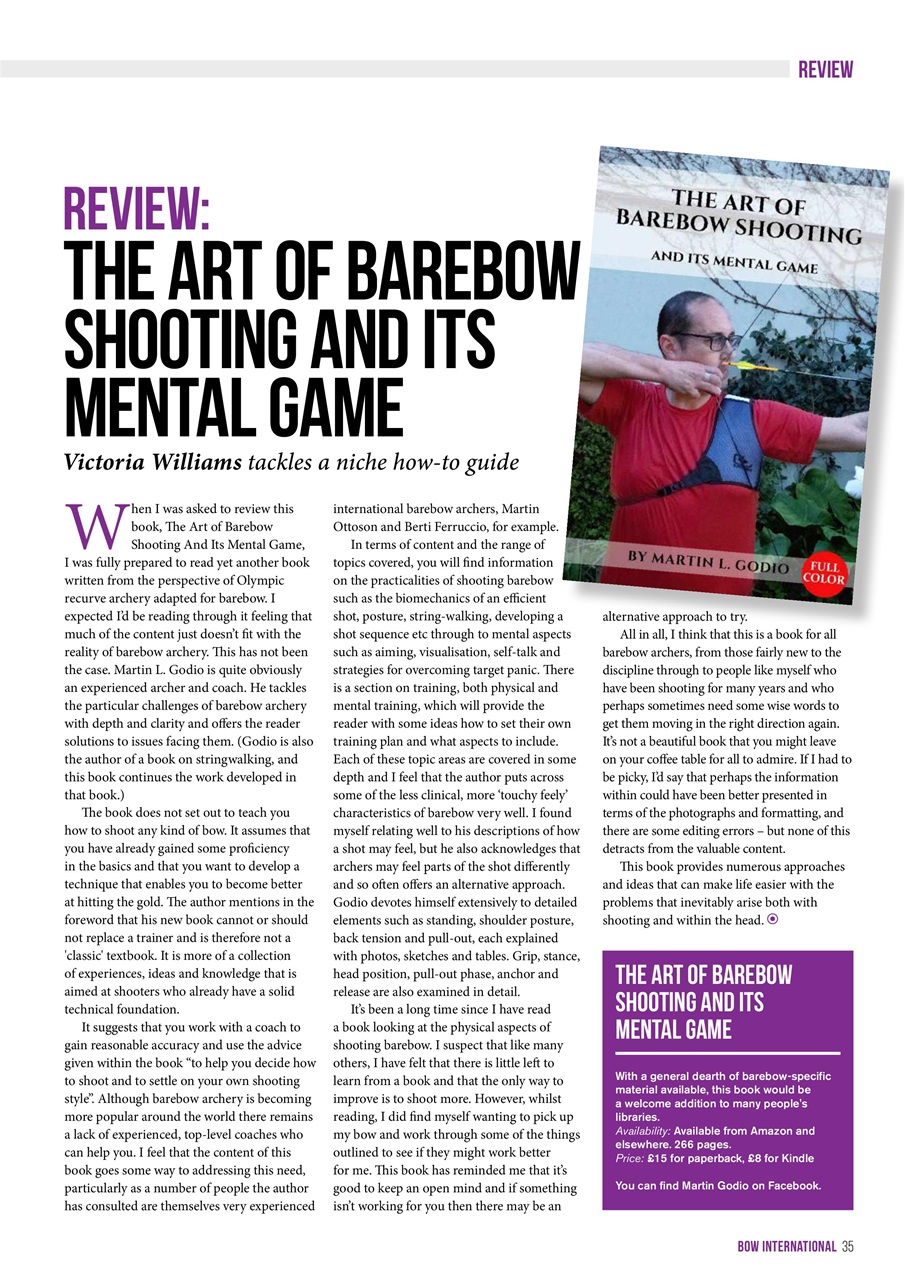 Bow International Preview Pages