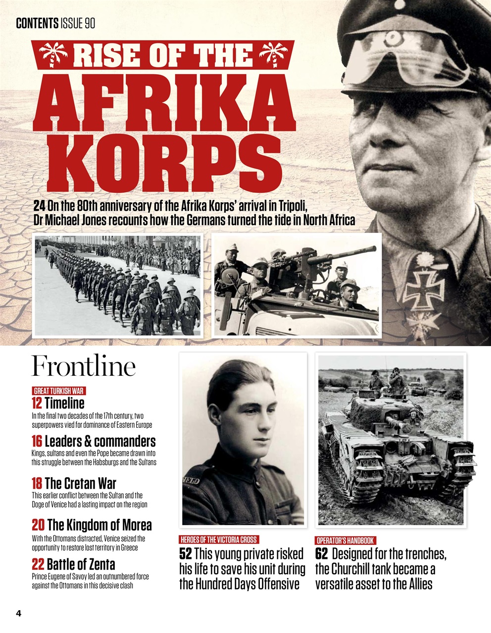 History of War Preview Pages