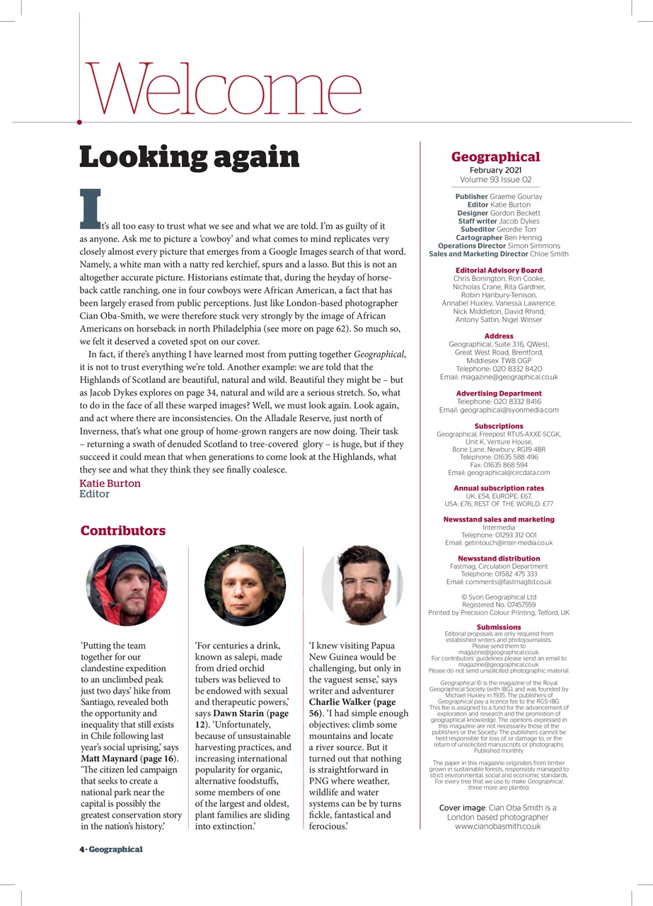 Geographical Preview Pages