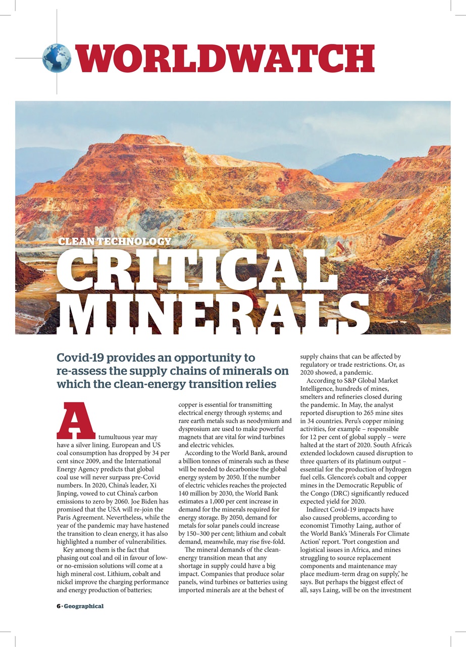 Geographical Preview Pages