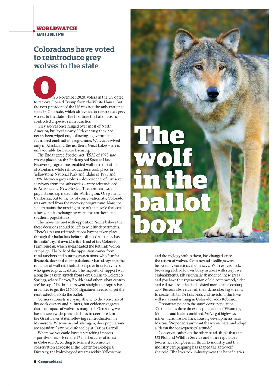 Geographical Preview Pages