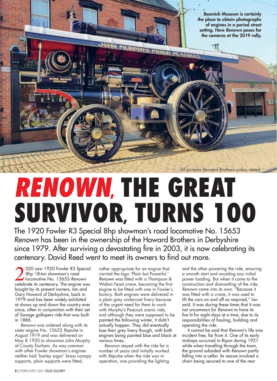 Old Glory Magazine Preview Pages