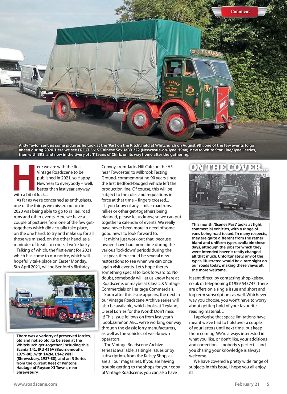 Vintage Roadscene Preview Pages