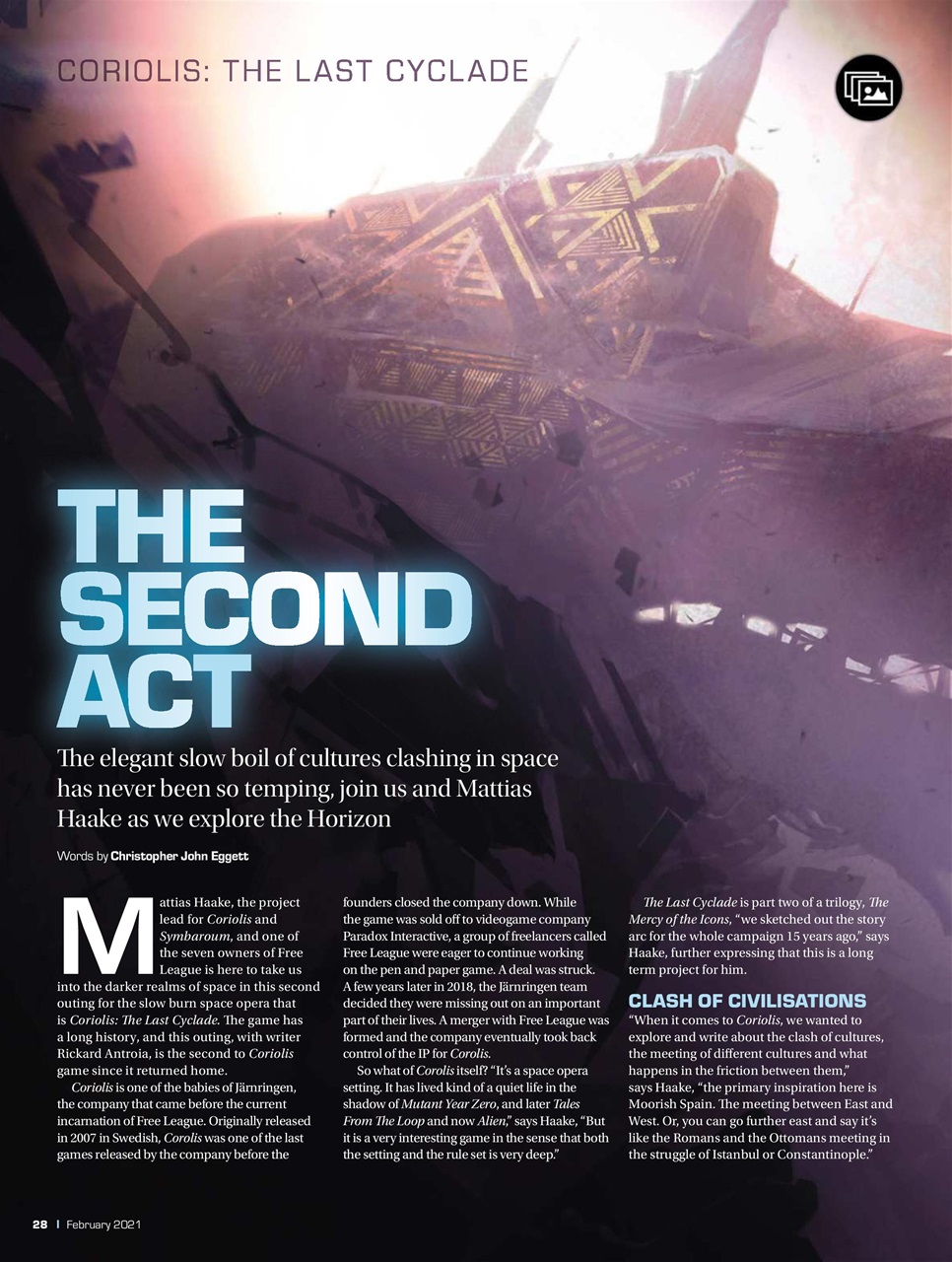 Tabletop Gaming Preview Pages