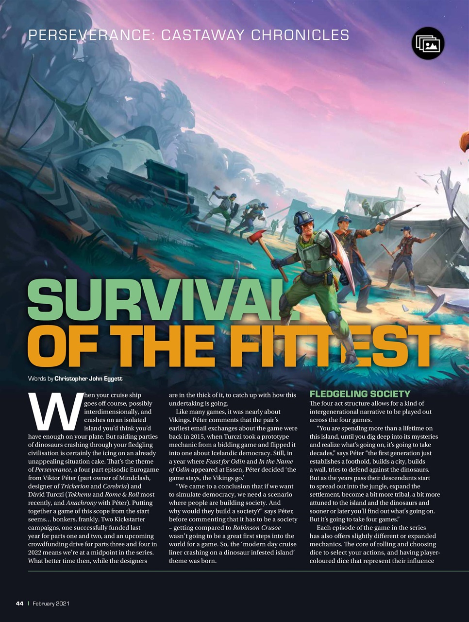 Tabletop Gaming Preview Pages