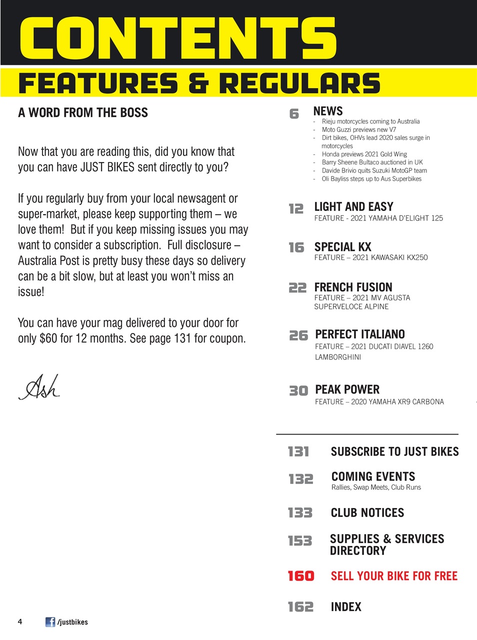 JUST BIKES Preview Pages