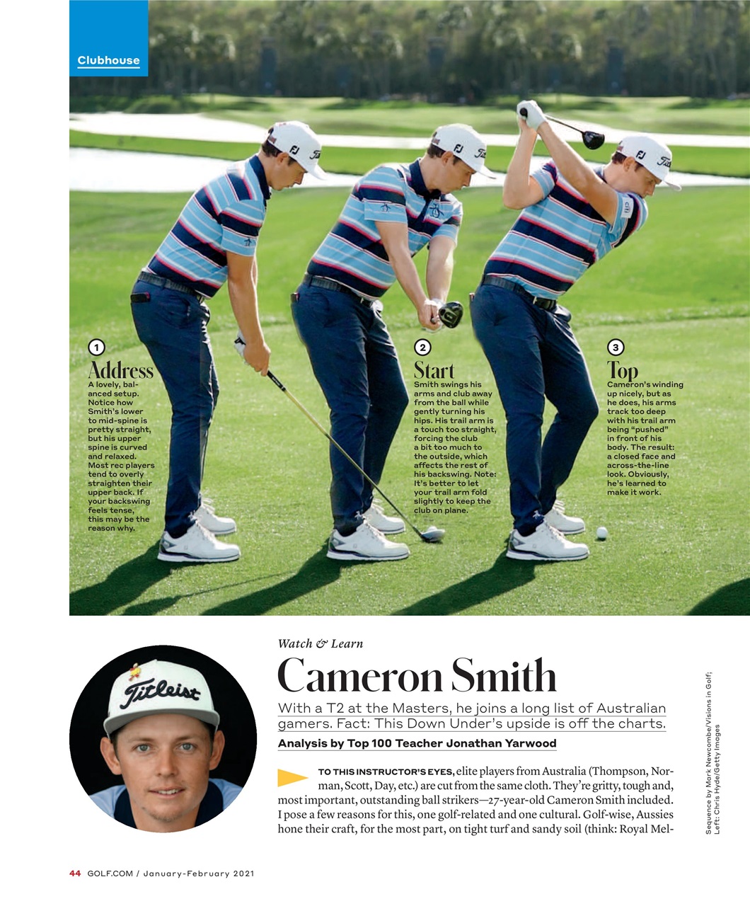Golf Magazine Preview Pages
