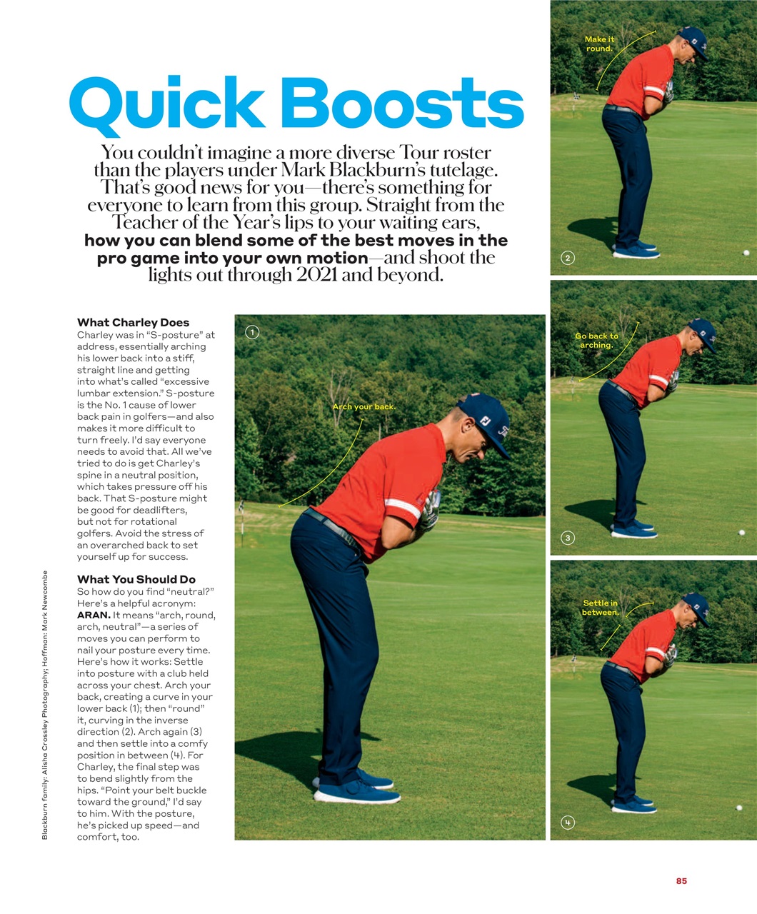 Golf Magazine Preview Pages