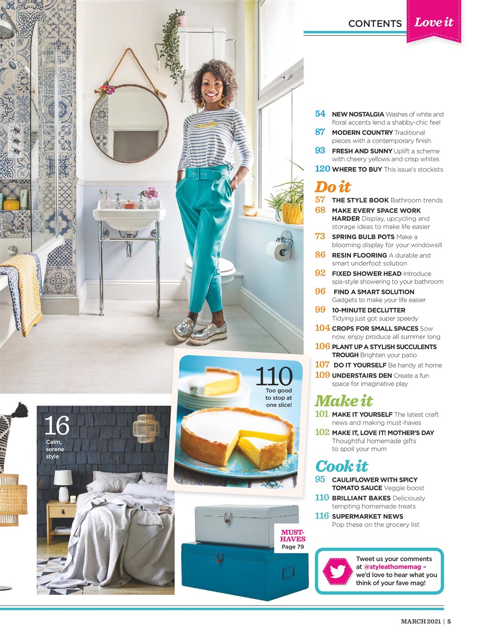 Style at Home Preview Pages