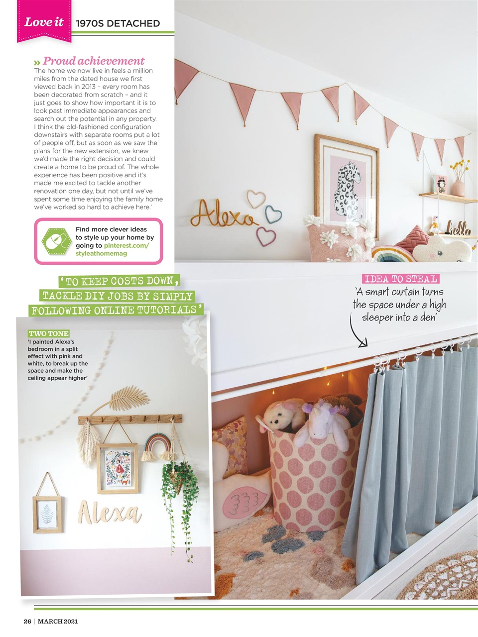 Style at Home Preview Pages