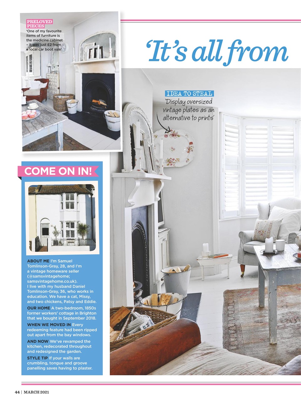 Style at Home Preview Pages