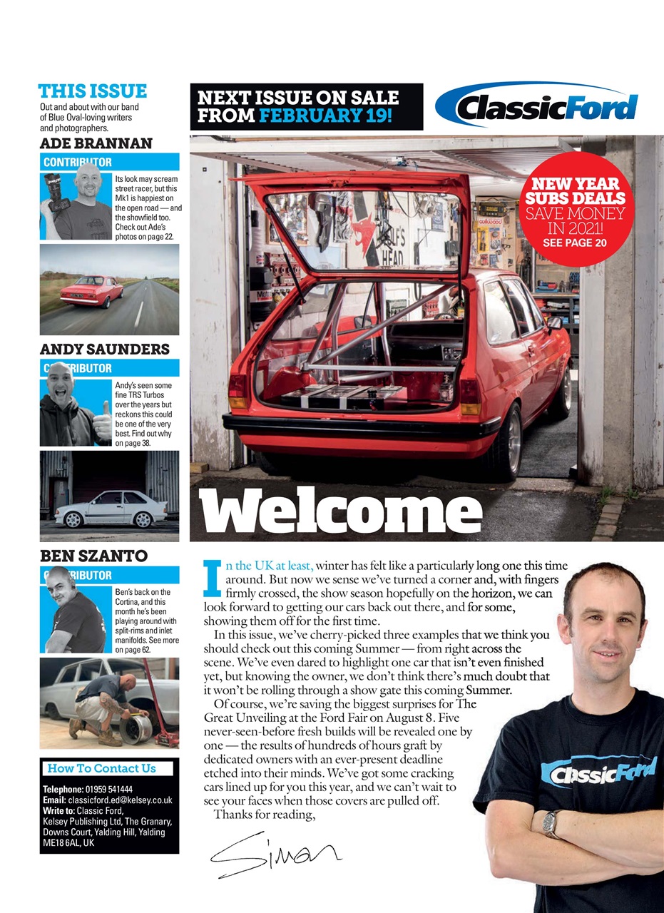 Classic Ford Preview Pages