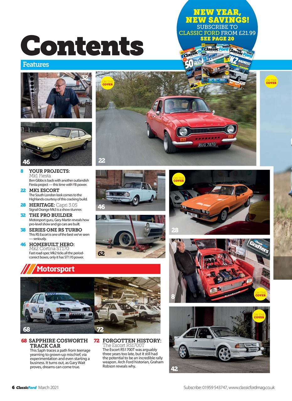 Classic Ford Preview Pages