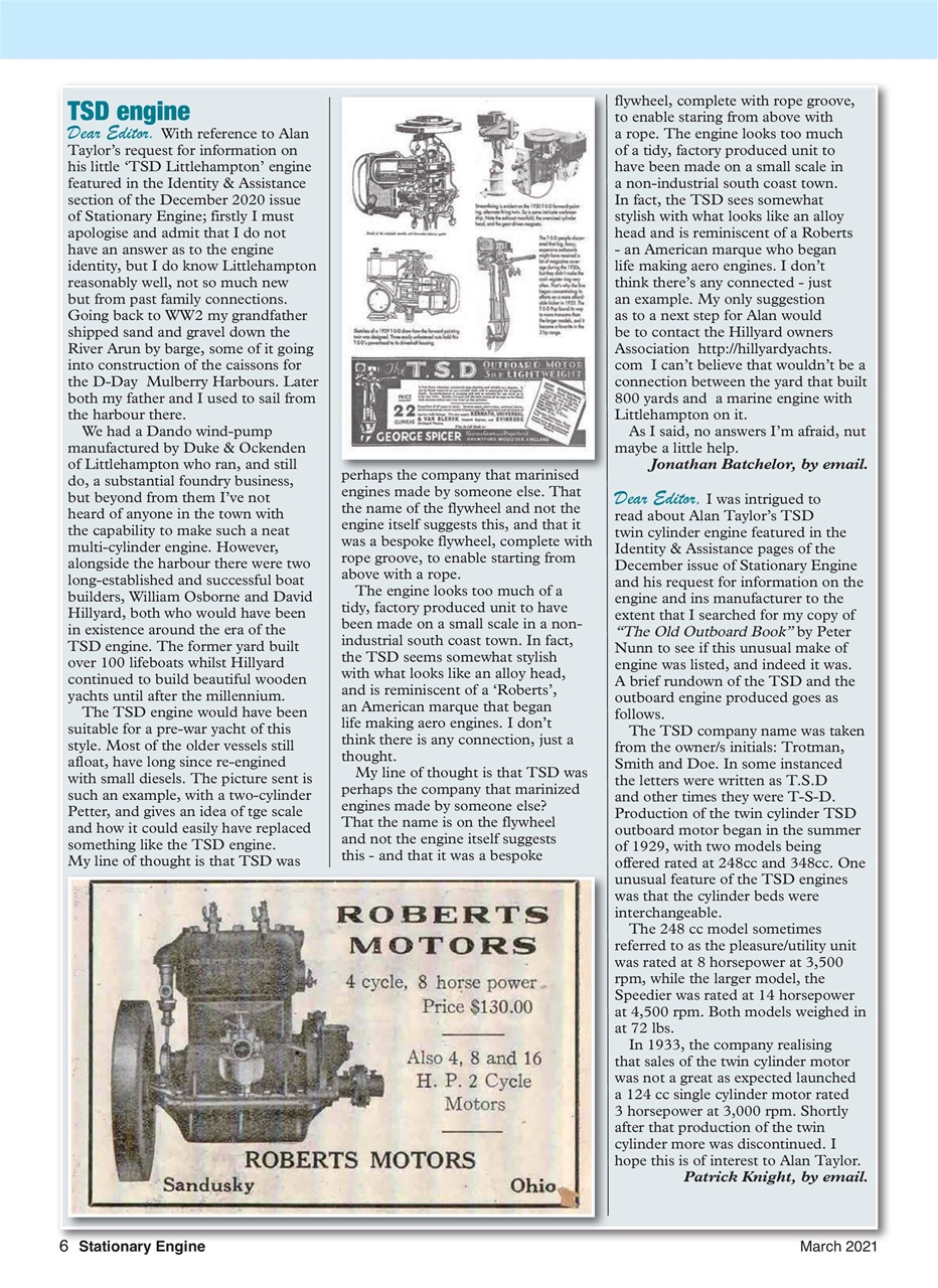 Stationary Engine Preview Pages