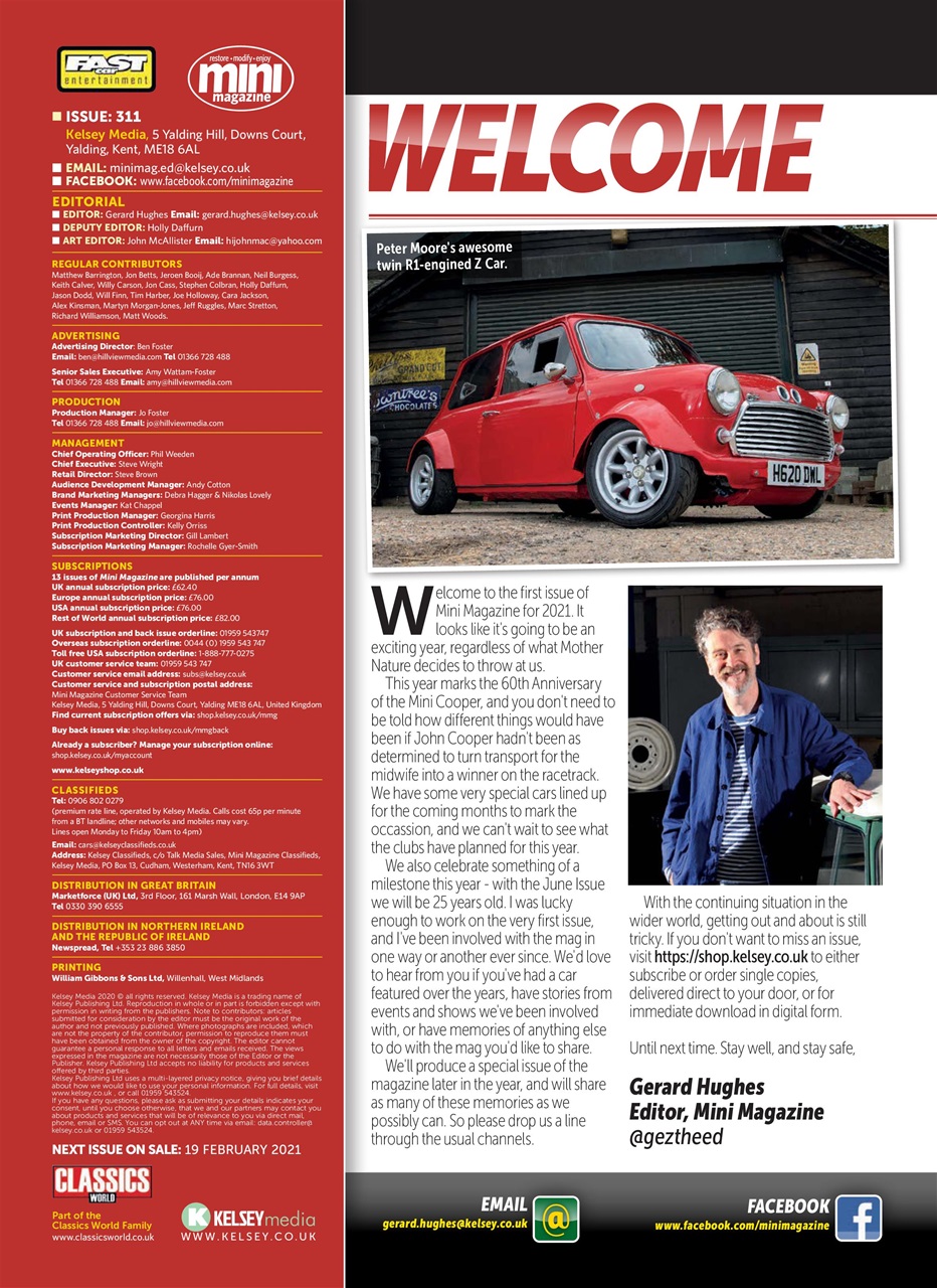 Mini Magazine Preview Pages