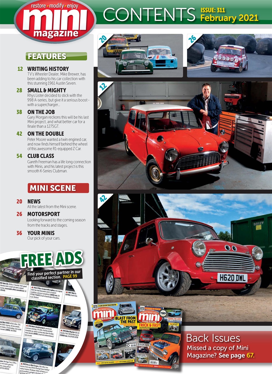 Mini Magazine Preview Pages