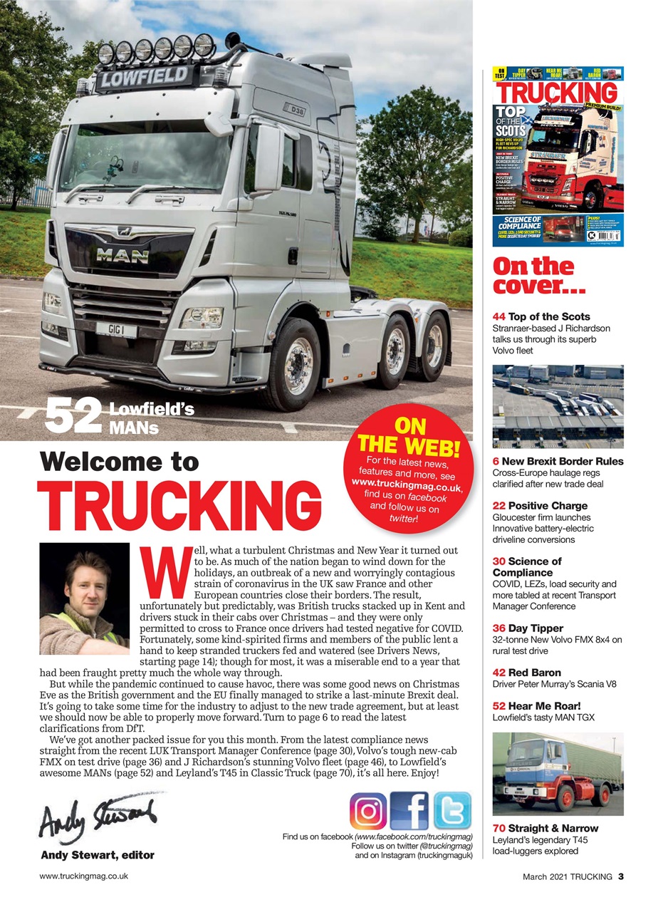 Trucking Magazine Preview Pages