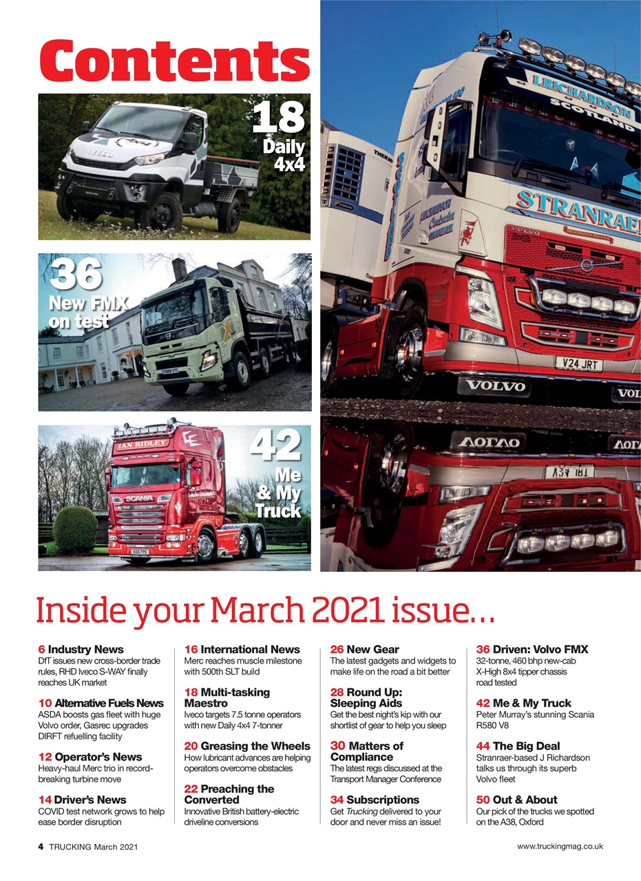 Trucking Magazine Preview Pages