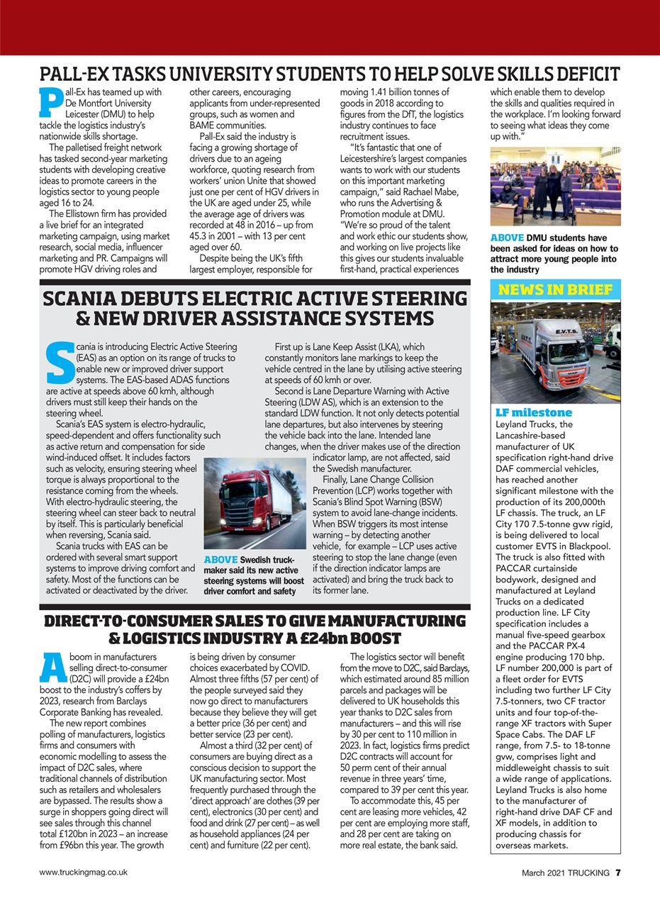 Trucking Magazine Preview Pages