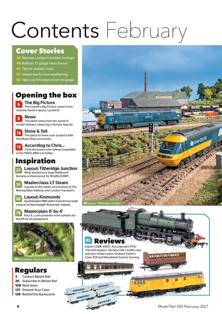 Model Rail Preview Pages