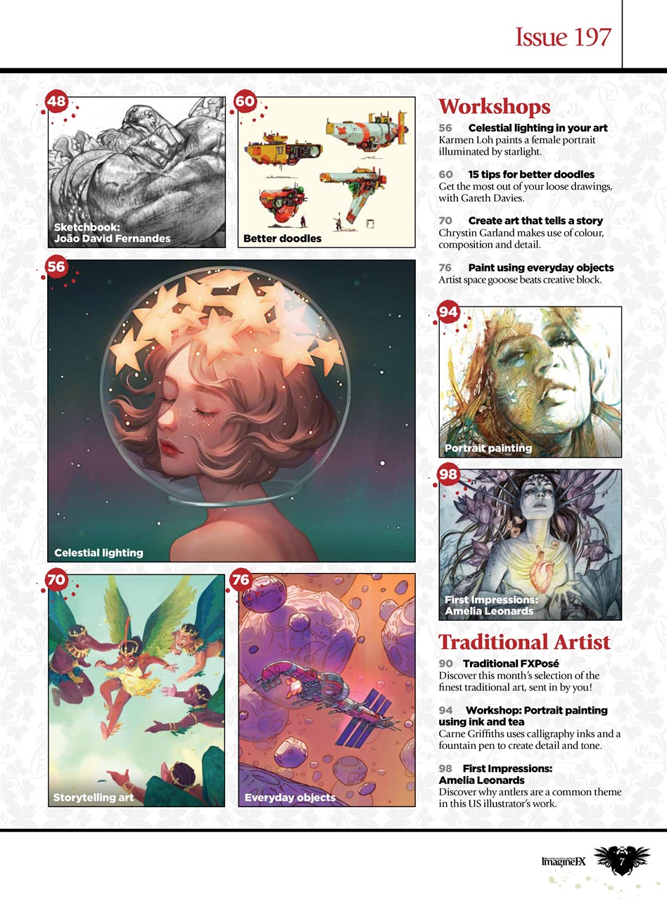 ImagineFX Preview Pages