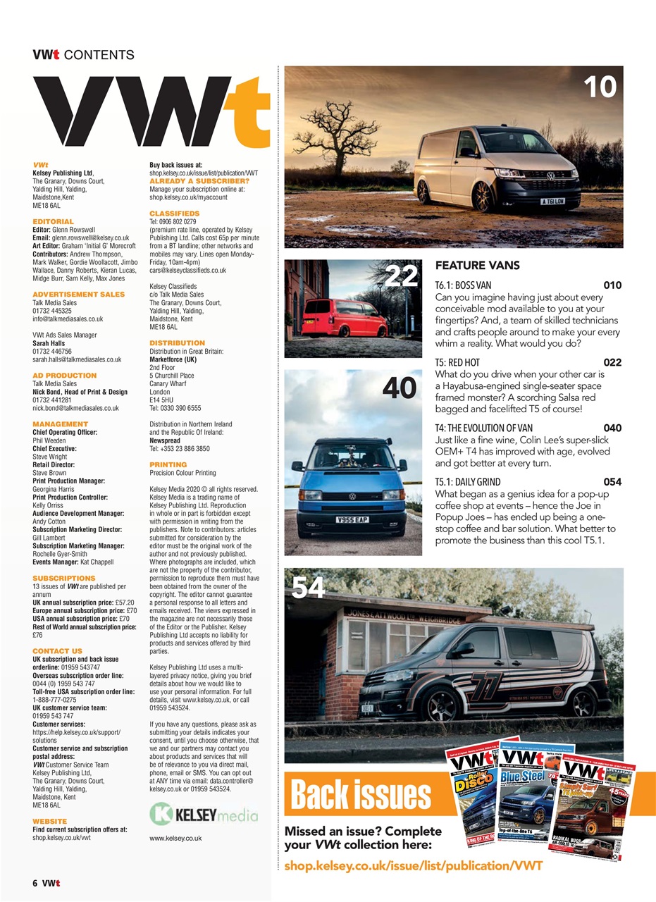 VWt Magazine Preview Pages