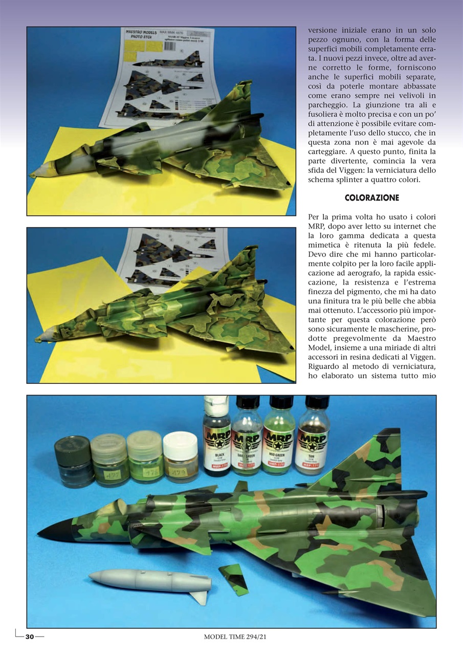 Model Time Preview Pages