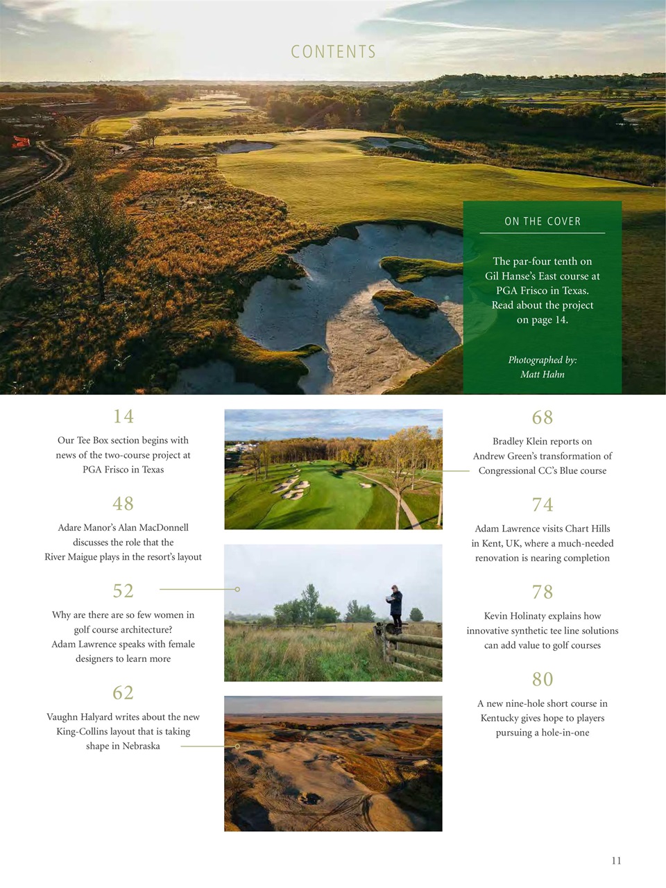 Golf Course Architecture Preview Pages