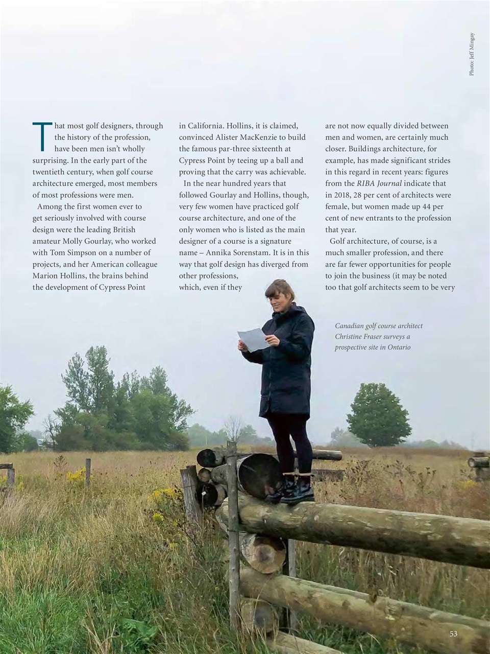 Golf Course Architecture Preview Pages