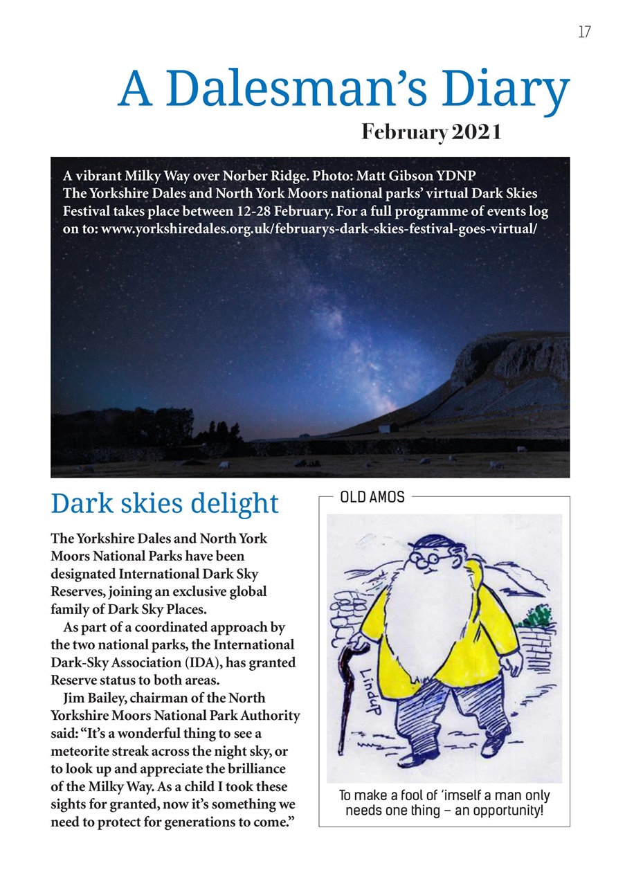 The Yorkshire Dalesman Preview Pages