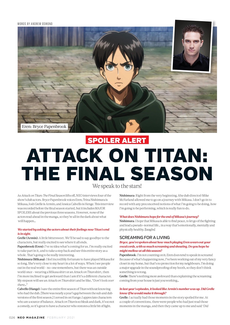 NEO Magazine Preview Pages