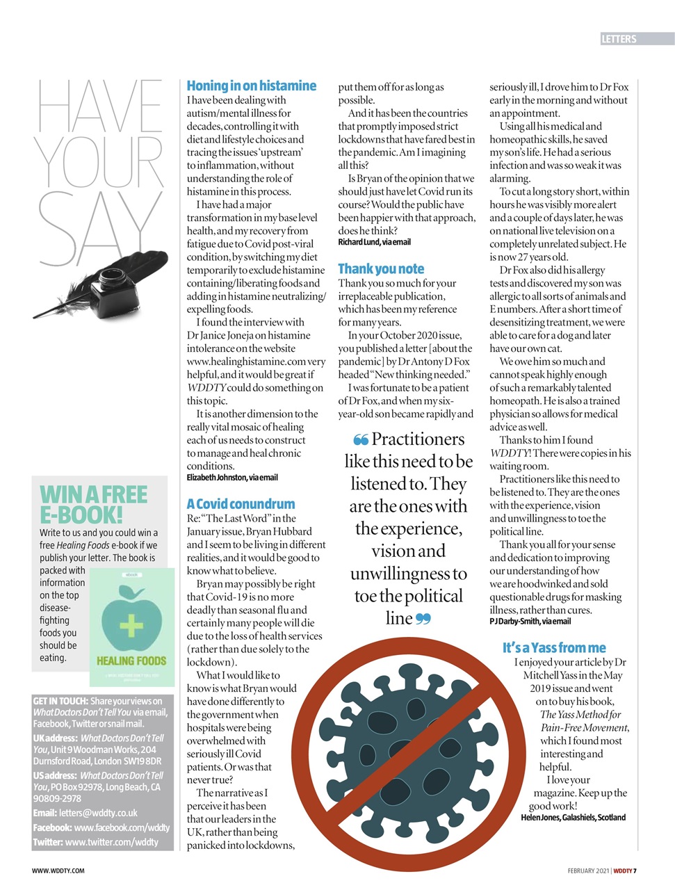 What Doctors Don't Tell You Preview Pages