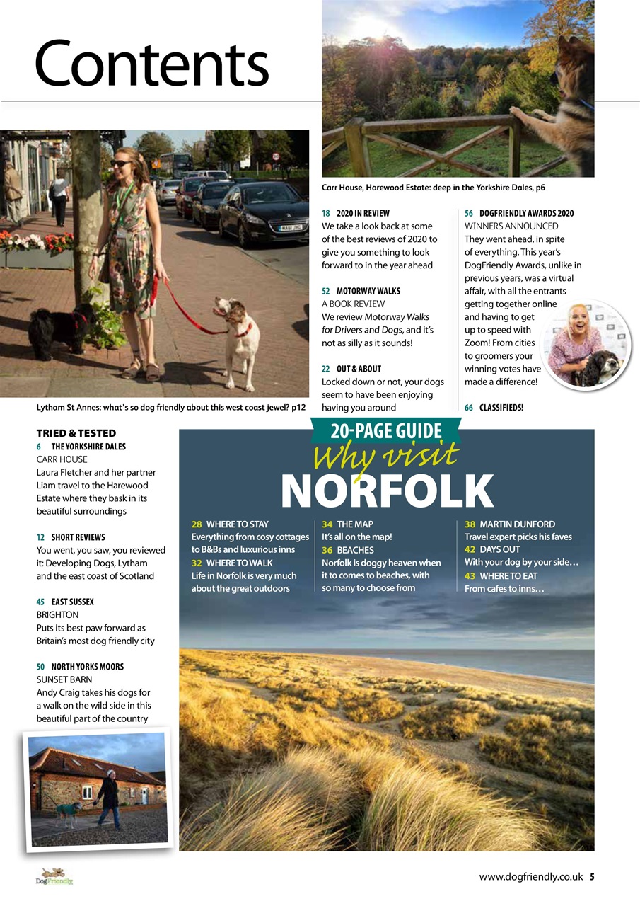 Dog Friendly Preview Pages