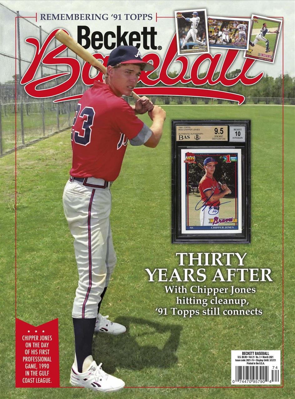 Beckett Baseball Magazine Preview Pages