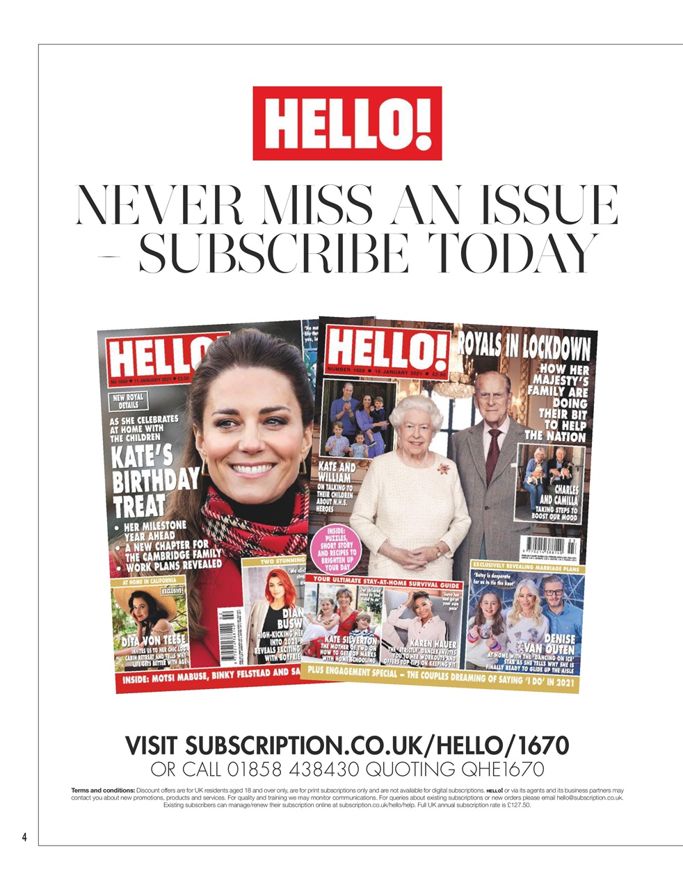 Hello! Magazine Preview Pages