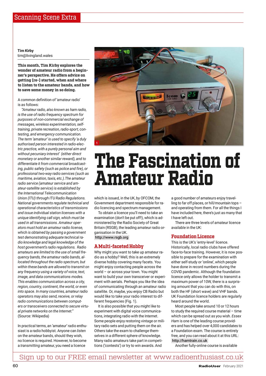 Radio User Preview Pages
