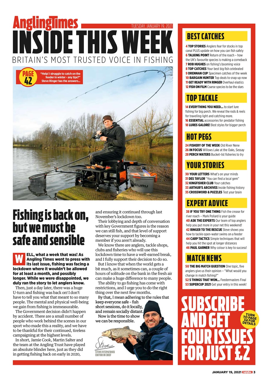Angling Times Preview Pages