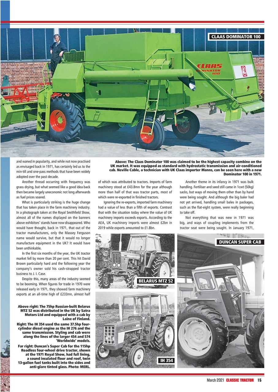 Classic Tractor Preview Pages