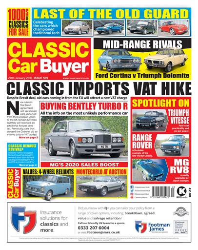Classic Car Buyer issue 