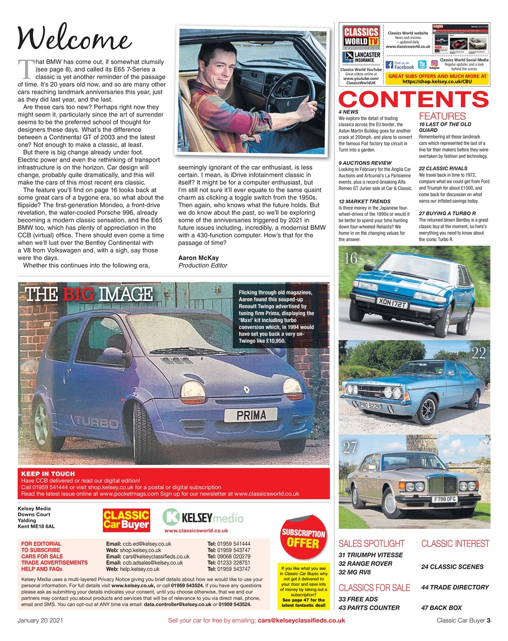 Classic Car Buyer Preview Pages