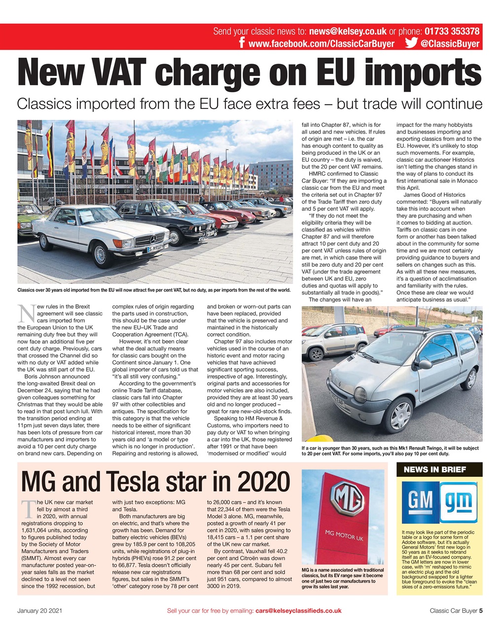 Classic Car Buyer Preview Pages