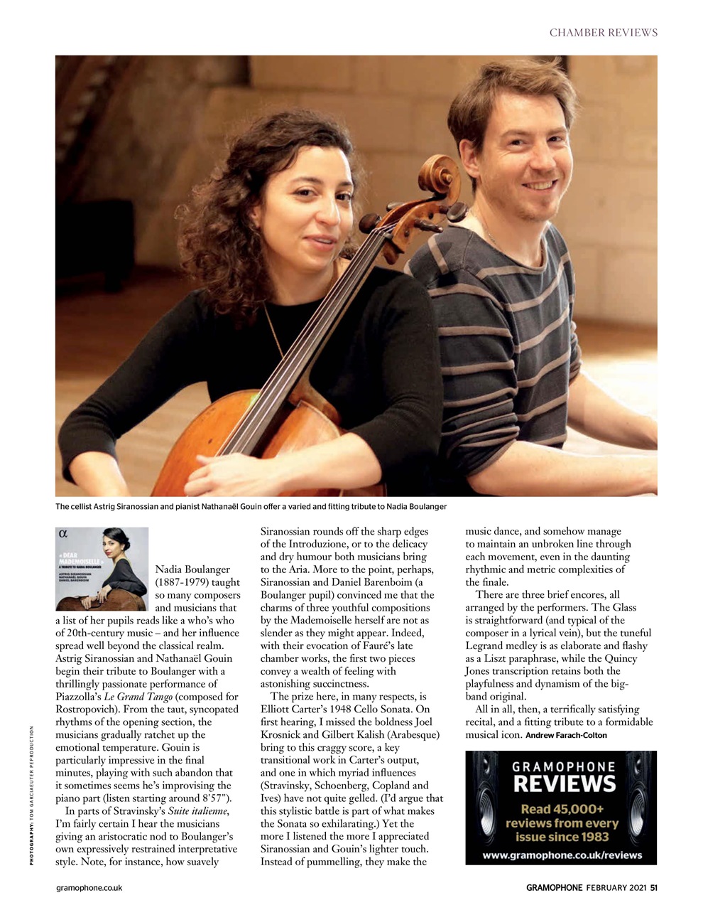 Gramophone Preview Pages