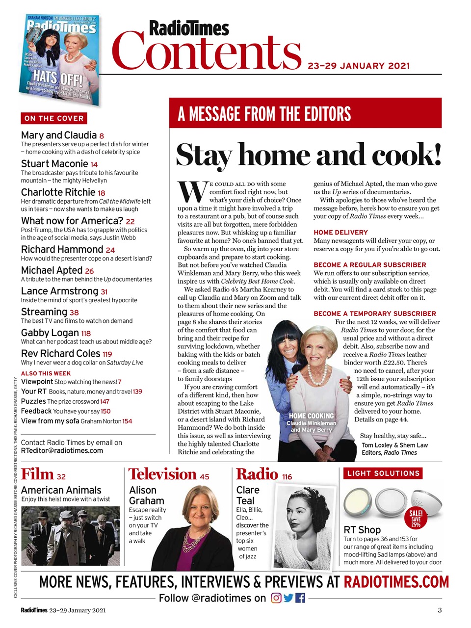 Radio Times Preview Pages