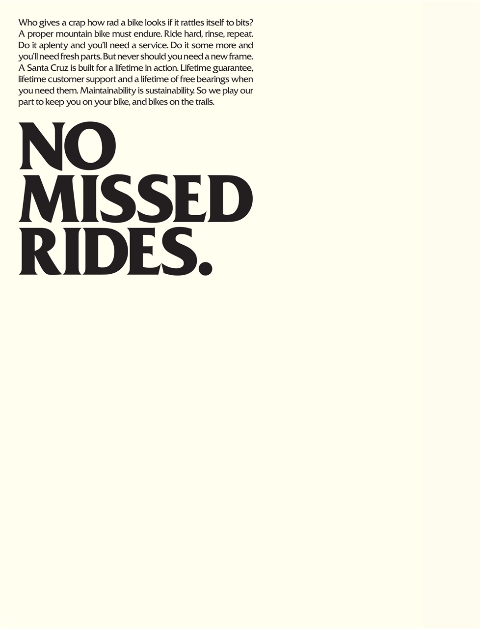 Singletrack Preview Pages