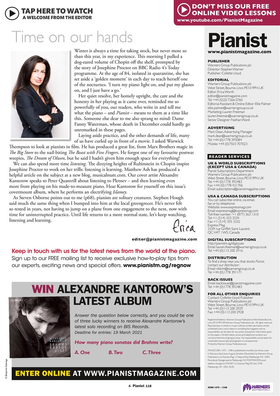 Pianist Preview Pages