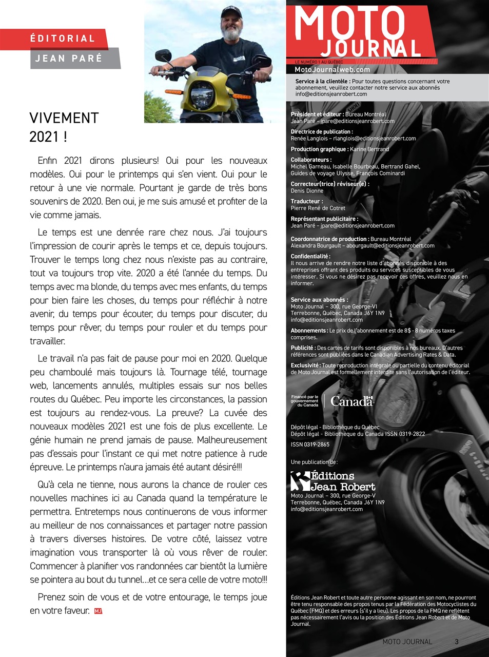 Moto Journal Preview Pages