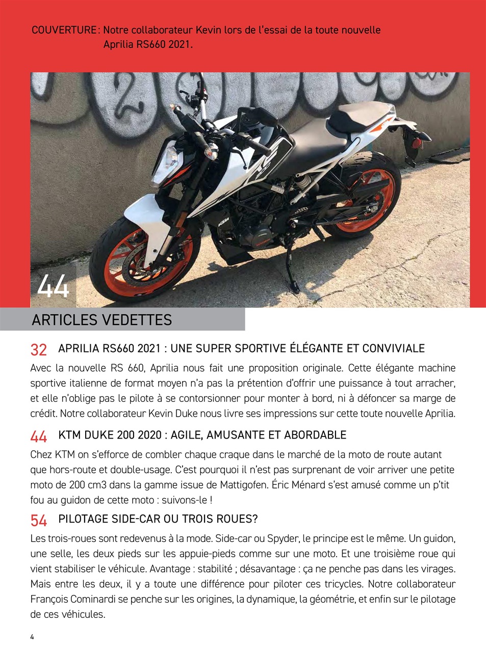 Moto Journal Preview Pages
