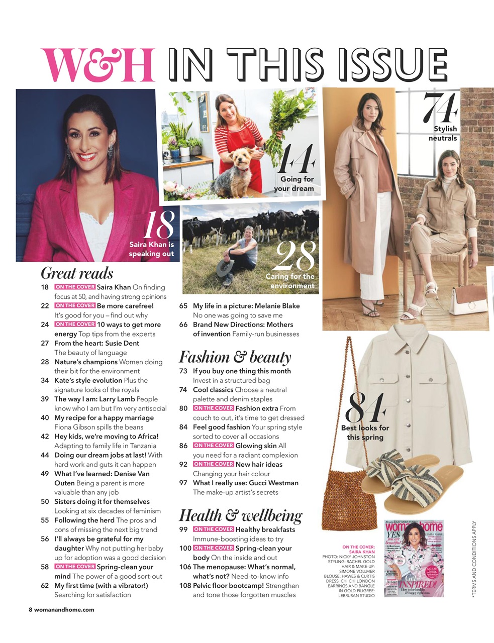 Woman & Home Preview Pages